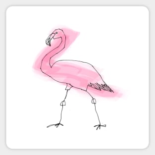 flamingo Sticker